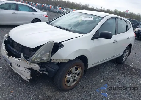 2014 Nissan Rogue Select S from USA, damaged, VIN JN8AS5MV0EW201746